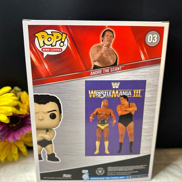 New Funko Pop! Slam Cover w/Case WWE Andre the Giant WrestleMania III Exclusive - Picture 2 of 10